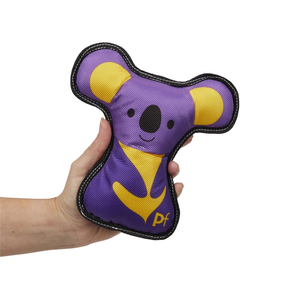 Petface Buddies - Mixed Dog Toy (Koala/Rhino/Fox) - One Toy Supplied - Image 2
