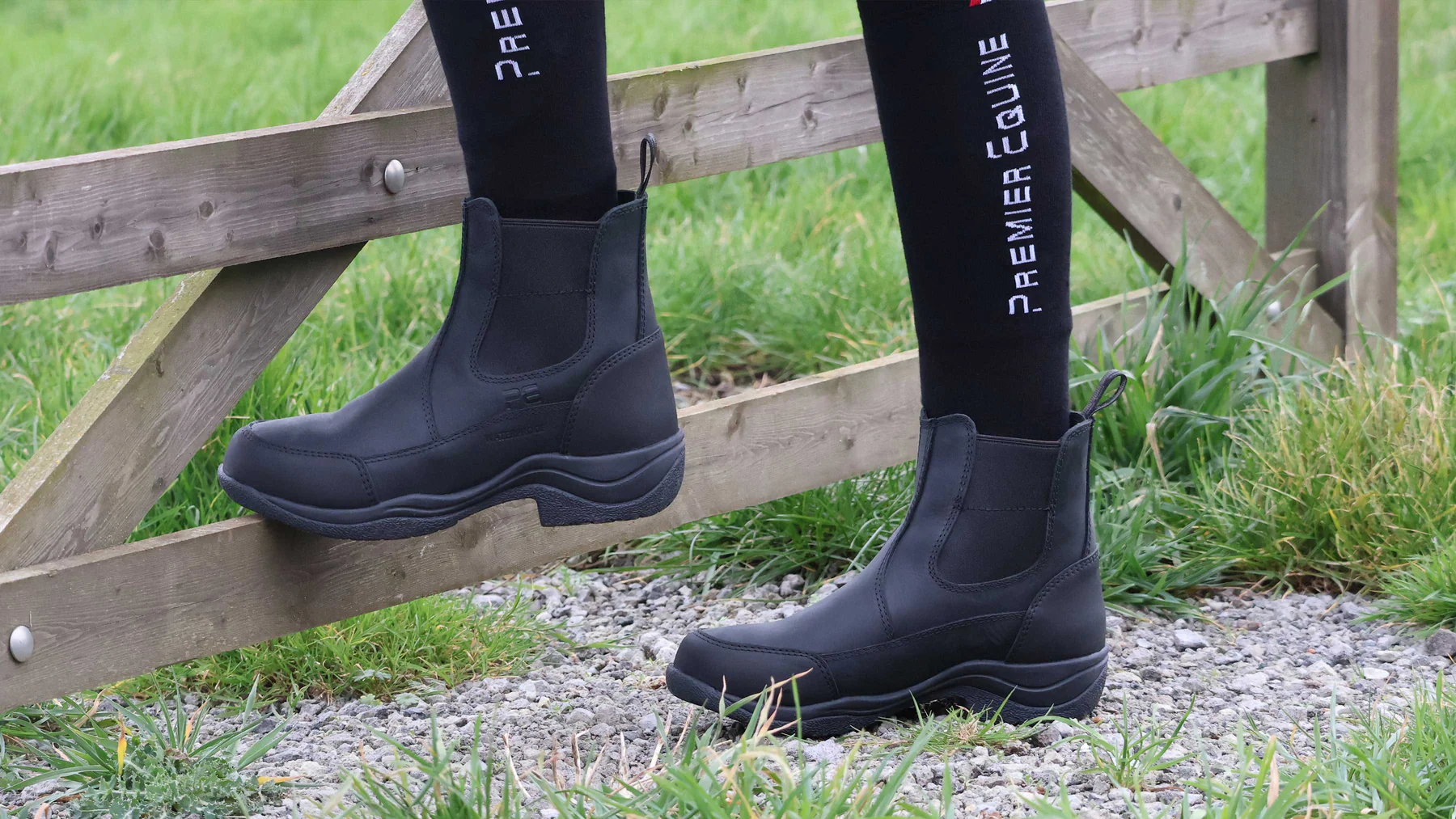 Premier Equine - Vinci Waterproof Boot Black - Various Sizes - Image 3