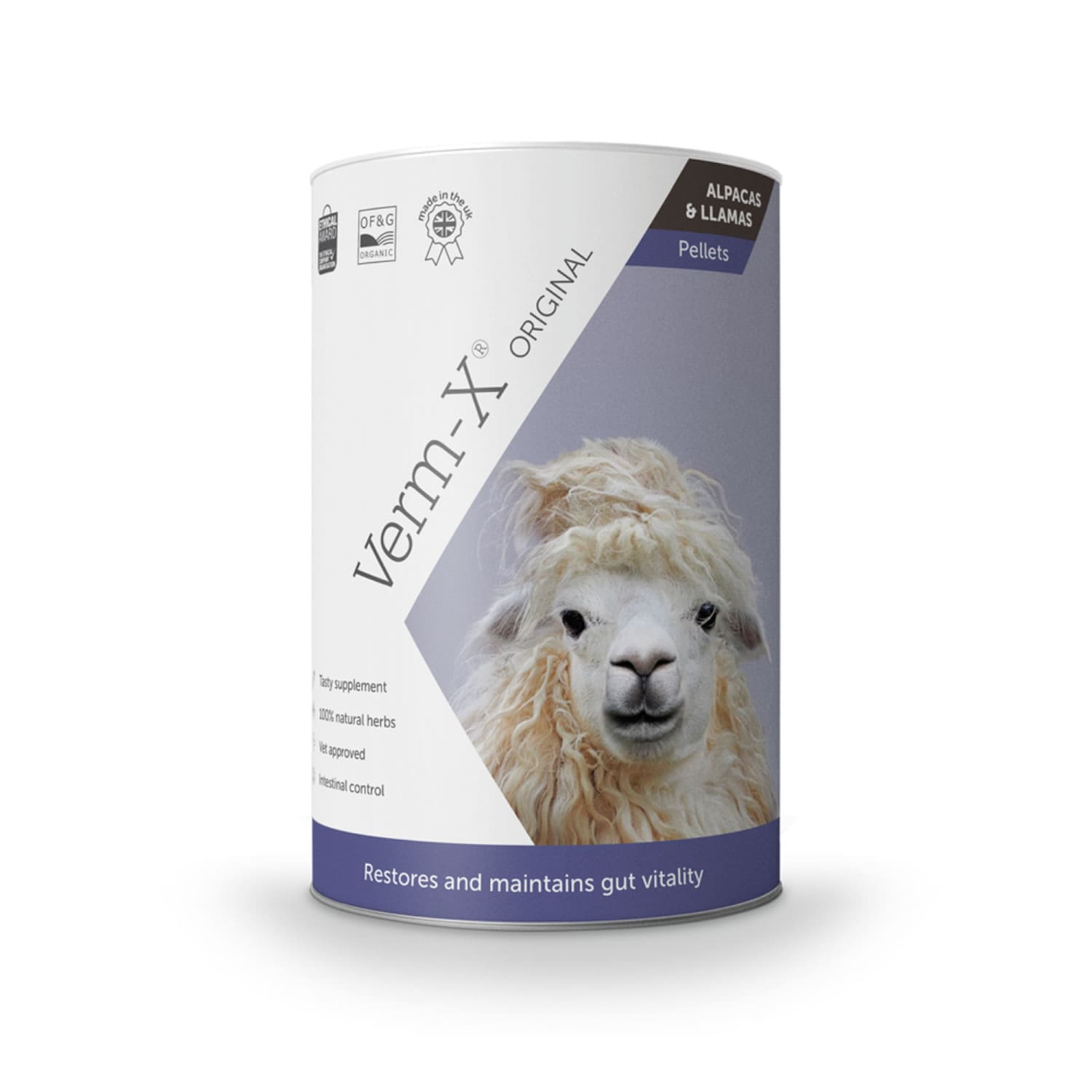 VERM-X ORIGINAL PELLETS FOR ALPACAS & LLAMAS 750gm