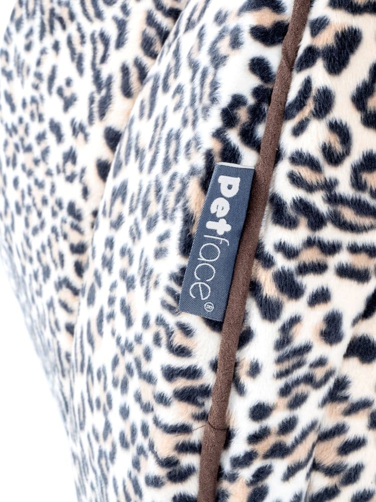 Petface - Mollies Leopard Print Luxury Igloo Cat Bed - One Size - Image 3