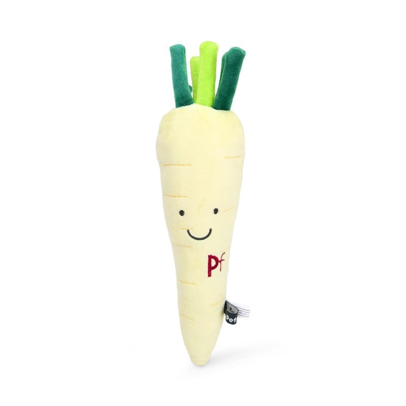 Petface - Foodie Faces Penelope Parsnip Plush Dog Toy