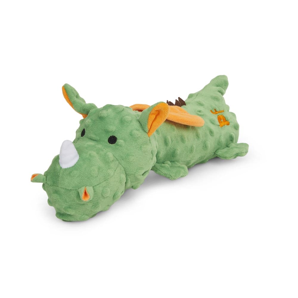 Petface Buddies - Soft Green Dragon Plush Dog Toy