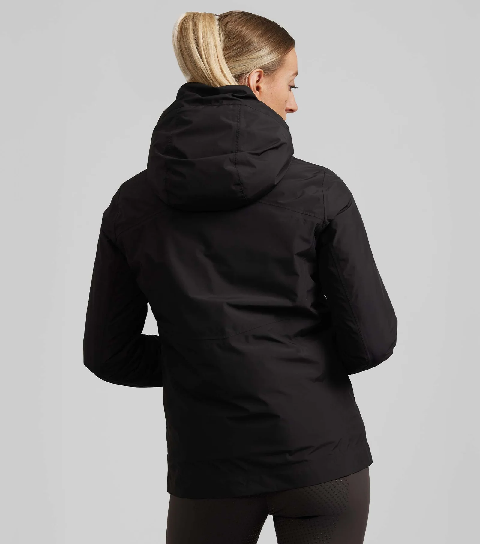Premier Equine - Motet Ladies Waterproof Jacket Graphite Black - Various Sizes - Image 5