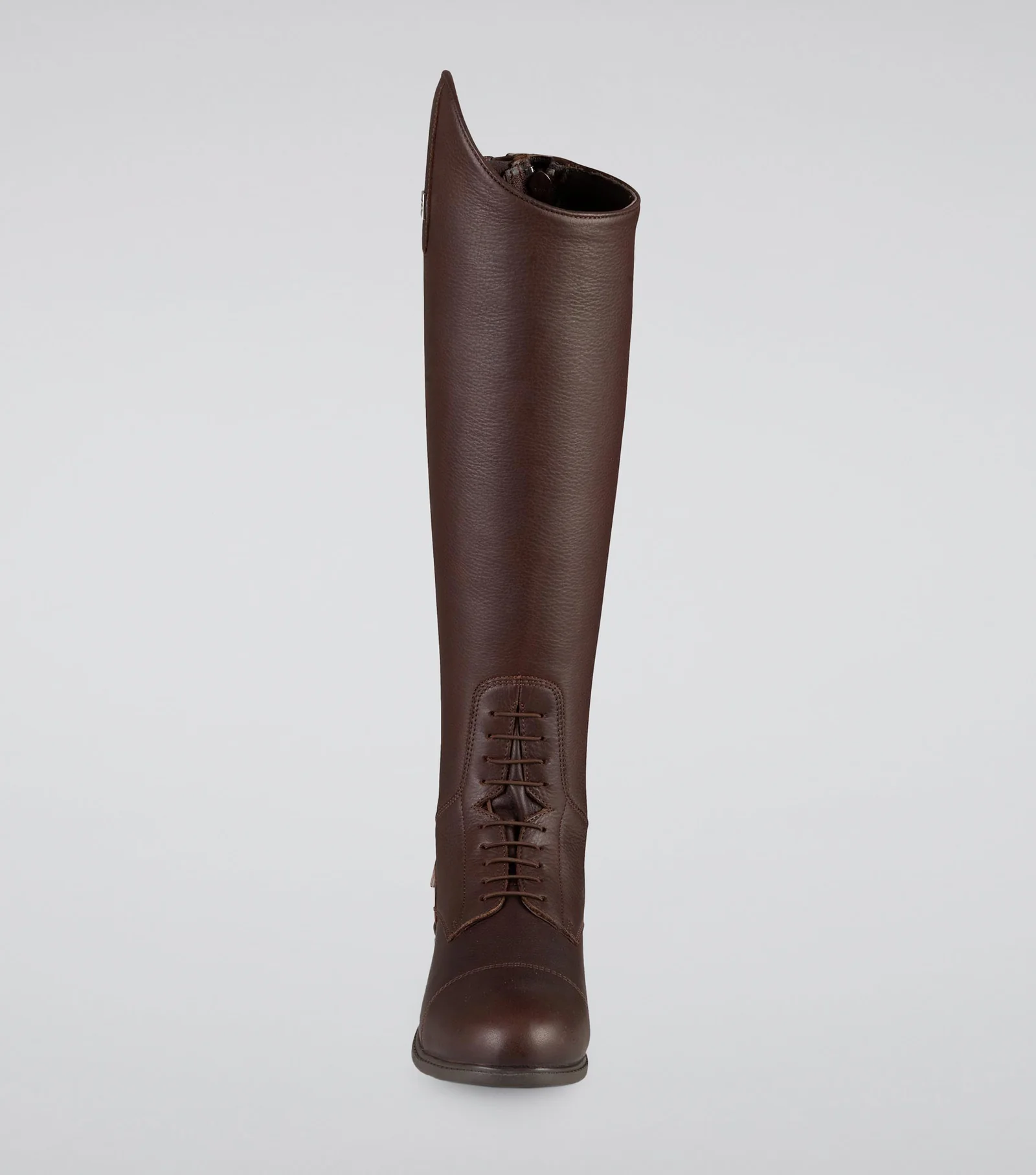 Premier Equine - Vallardi Ladies Leather Field Tall Riding Boot Brown Wide - Various Sizes - Image 2