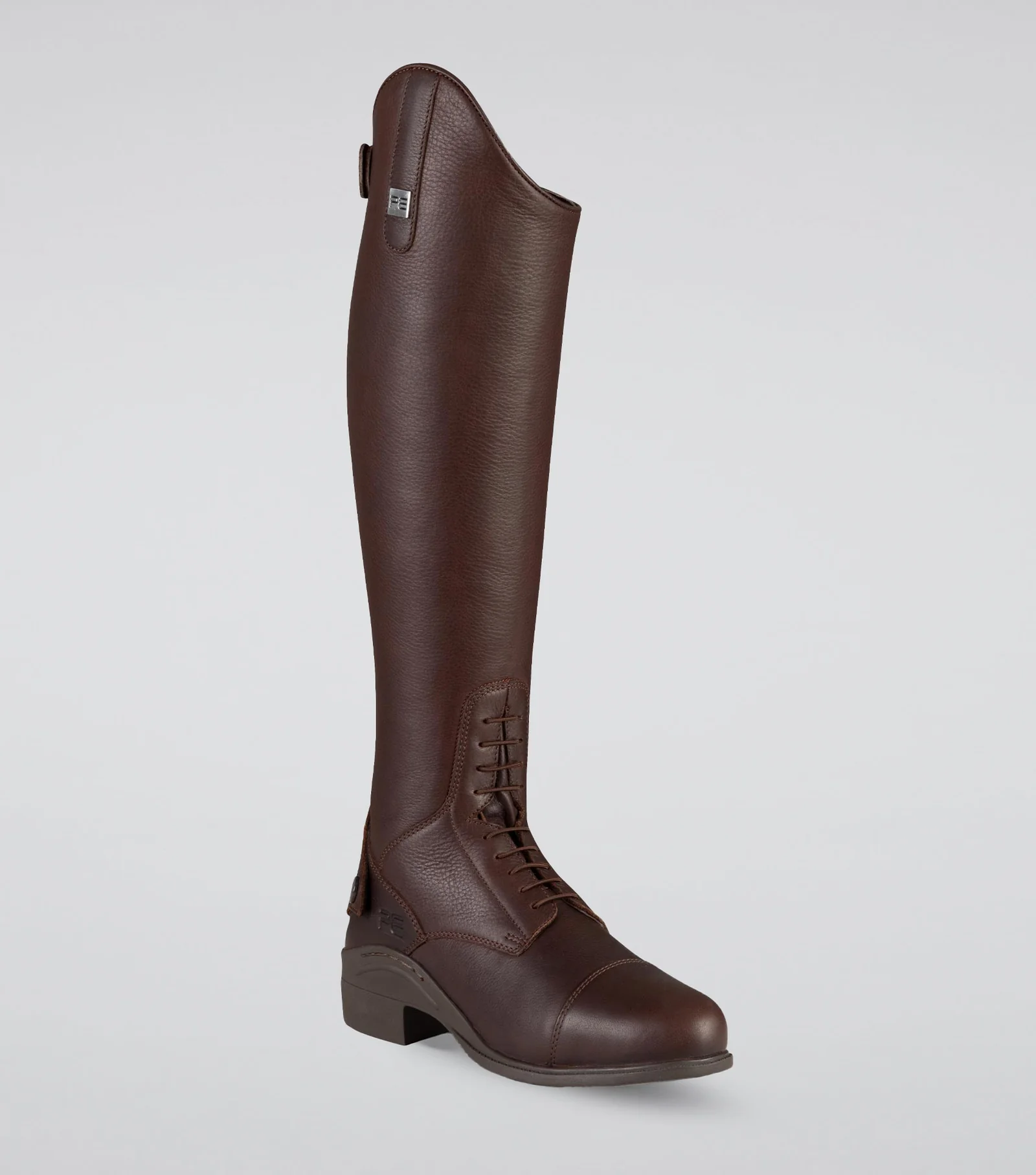 Premier Equine - Vallardi Ladies Leather Field Tall Riding Boot Brown Wide - Various Sizes