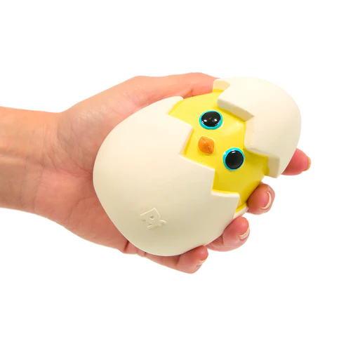 Petface Buddies Kris The Cracked Egg Latex Dog Toy - Image 3