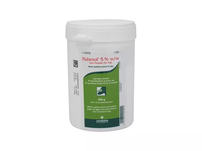 Flubenol 5 % w/w Oral Powder for Pigs